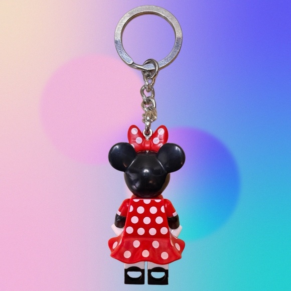 LEGO Brand MICKEY & MINNIE Minifig Keychains - Picture 3 of 3